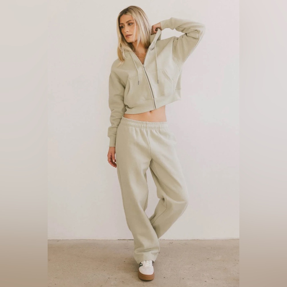 Bohme Ezra Zip Up in Sage